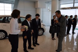 Welcome President &amp; CEO Honda Automobile (Thailand) Co., Ltd...